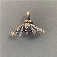 Photo of Sterling Silver Bee Pendant, handmade in New Mexico