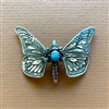 Sterling Silver and Turquoise Butterfly pendant