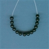 4mm Black Onyx beads