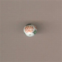 Bead-Beijing Chic-Hand painted orange 10mm