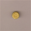 Bone Bead - Herringbone Pancake - 16mm