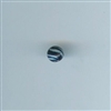 Asian Blue and White Bead - 8mm stripe