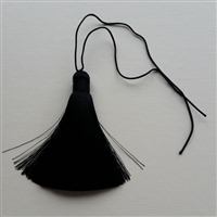 Photo of Pure Silk Black Tassel