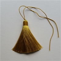 Photo of Pure Silk Gold Tassel