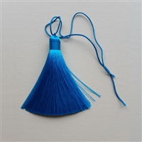 Photo of Pure Silk Turquoise Tassel