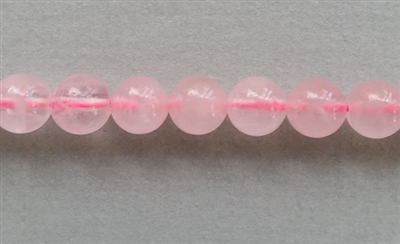 Rose Quartz in Three Sizes: 8mm