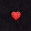 Cinnabar - 1x1-1/4" Heart - Large