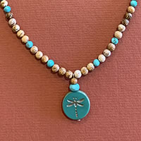 Photo of The Dragonfly's Dream Necklace Kit