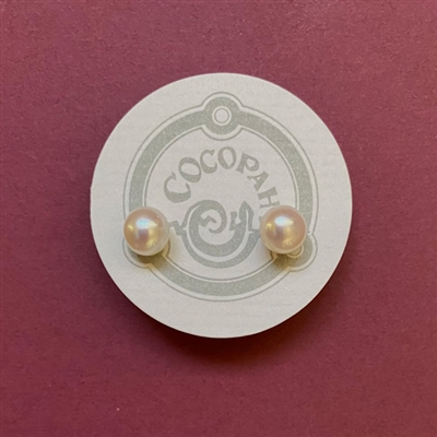 Photo of The Lorelei Pearl Stud Earrings