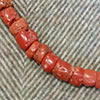 9-12mm Graduated Antique Coral Beads from the Silk Route
