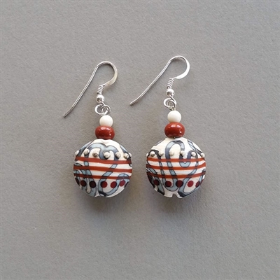 Photo of Apples in the Orchard Earrings Kit