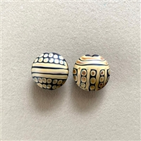 Photo of Black Mesa Arizona Glass Bead Earring Pairs