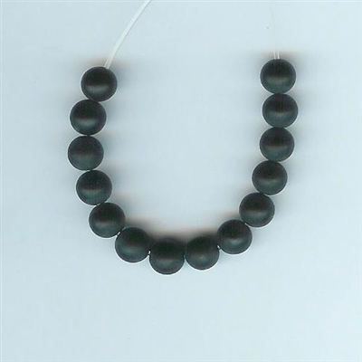 Black Onyx - 6mm matte finish