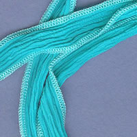 Morenci Turquoise Silk Ribbon