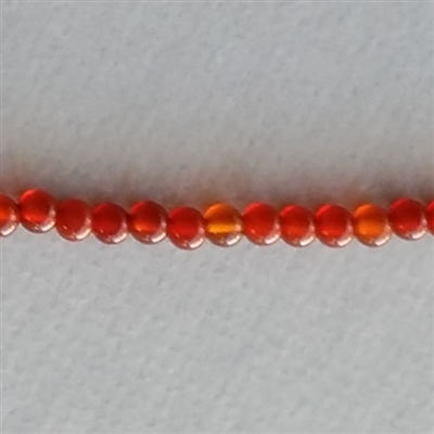 Photo of 4mm Carnelian Beads