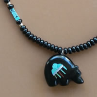 Photo of The Rain Cloud Zuni Bear Necklace Kit