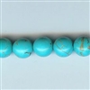8mm Turquoise-colored Magnasite