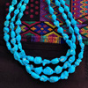 Sleeping Beauty Turquoise necklace, Pueblo Santo Domingo (Kewa), Circa 1990