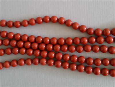 Photo of 16" Strands of Round 8mm Red Jasper