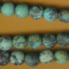 Matte Finish African Turquoise - 8mm round