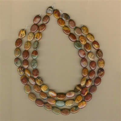 Red Creek Jasper Flat Ovals