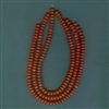 Red Jasper Rondelles - 10mm