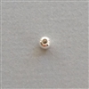 Sterling Silver Bead: round 4 mm