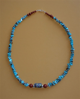 Trade Bead and Turquoise Necklace Kit