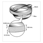 300491 Spacer washer, laminated from AMF brought to you by ITBONA-MACHINETOOL.