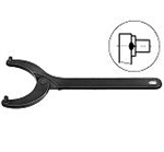 41129 Hinged pin wrench for nuts with 2 holes. A 125-200. Pin dia. 10