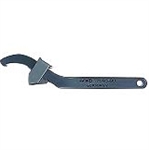 51227 Adjustable hook wrench with nose. Size 95-165