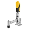 557028 Vertical acting toggle clamp. Size 3, yellow.