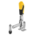 557030 Vertical acting toggle clamp. Size 5, yellow