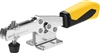 557046 Horizontal acting toggle clamp plus, Size 1, yellow