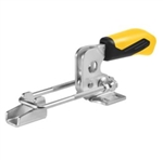 557174 Hook type toggle clamp horizontal. Size 3, yellow