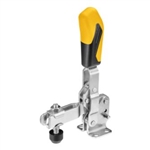 557216 Vertical acting toggle clamp. Size 3, yellow.