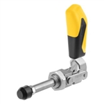 557291 Push-pull type toggle clamp. Size 5, yellow.