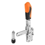 557327 Vertical acting toggle clamp. Size 4, orange