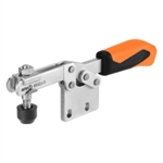 557341 Horizontal acting toggle clamp. Size 1, orange