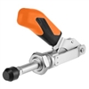 557394 Push-pull type toggle clamp. Size 5-M27, orange