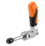 557397 Push-pull type toggle clamp. Size 2, orange
