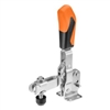 557435 Vertical acting toggle clamp. Size 2, orange.