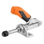 557453 Push-pull type toggle clamp. Size 0, orange.