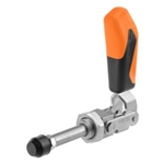 557455 Push-pull type toggle clamp. Size 3, orange.