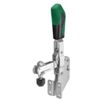 557482 Vertical acting toggle clamp. Size 4, green