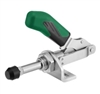 557533 Push-pull type toggle clamp. Size 2, green