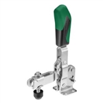 557587 Vertical acting toggle clamp. Size 1, green.