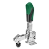 557588 Vertical acting toggle clamp. Size 2, green.
