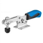 557655 Horizontal acting toggle clamp. Size 0, blue