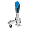 557753 Vertical acting toggle clamp. Size 0, blue.
